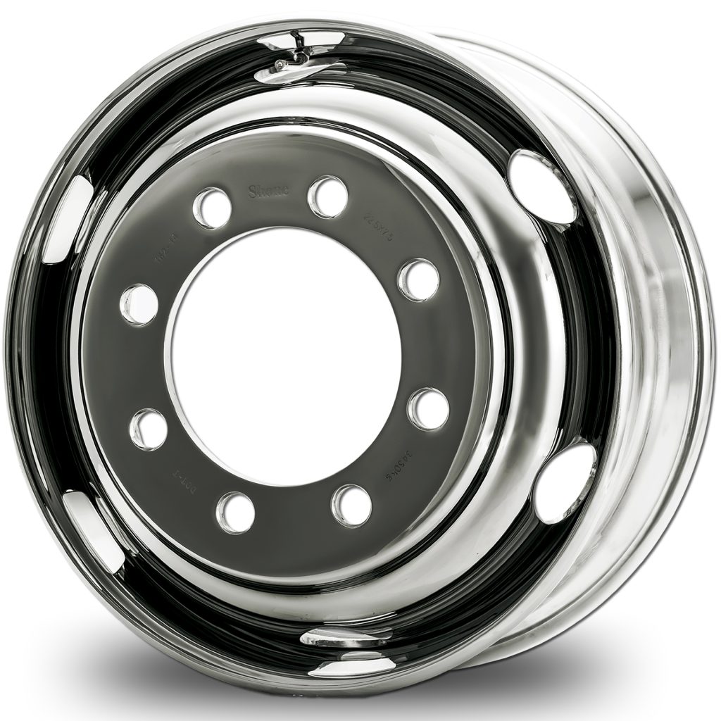 トラック・バス専用ホイール DOT-X / DOT-X 大型 トラック ダンプ用メッキホイール 22.5×7.50 10穴 従来ISO規格 フロント用  中国製